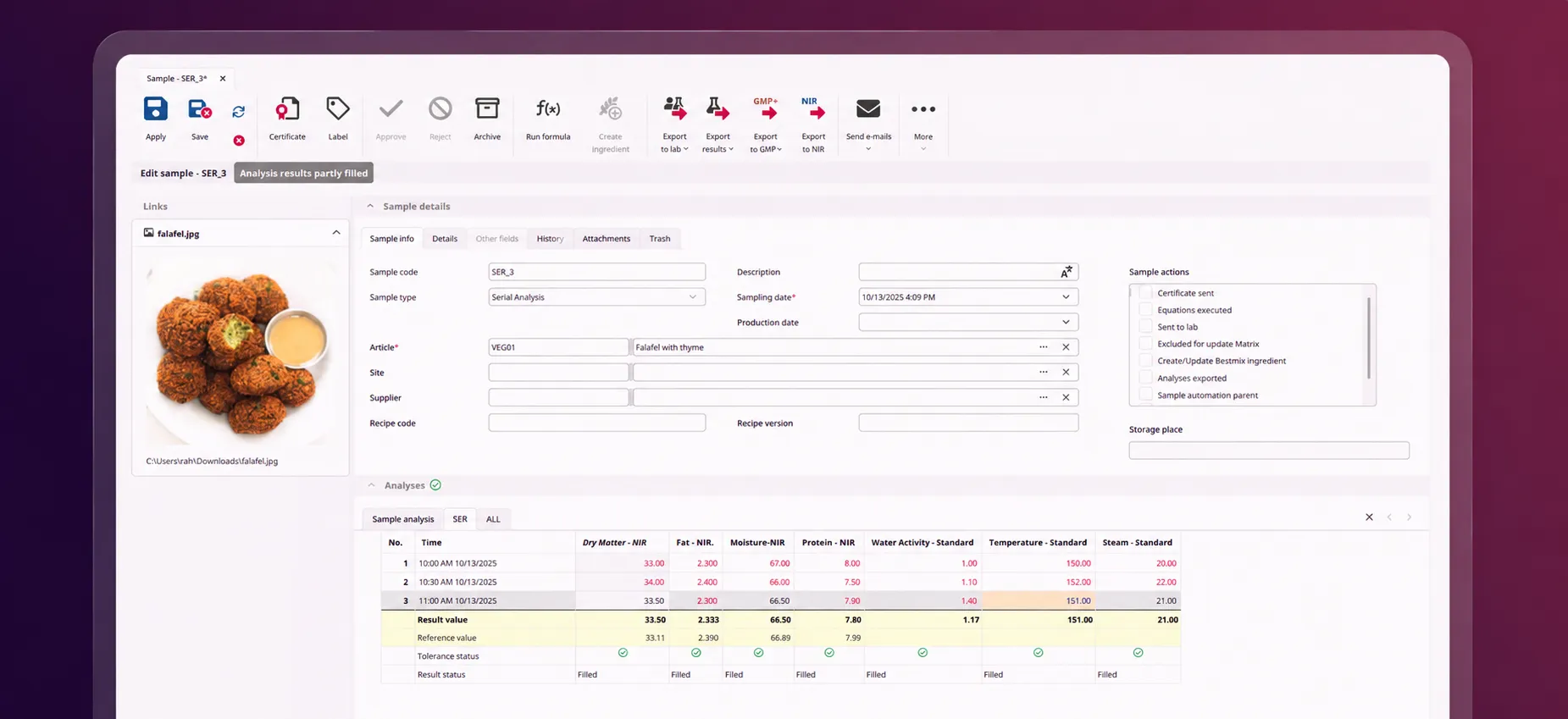 BESTMIX Recipe Management
