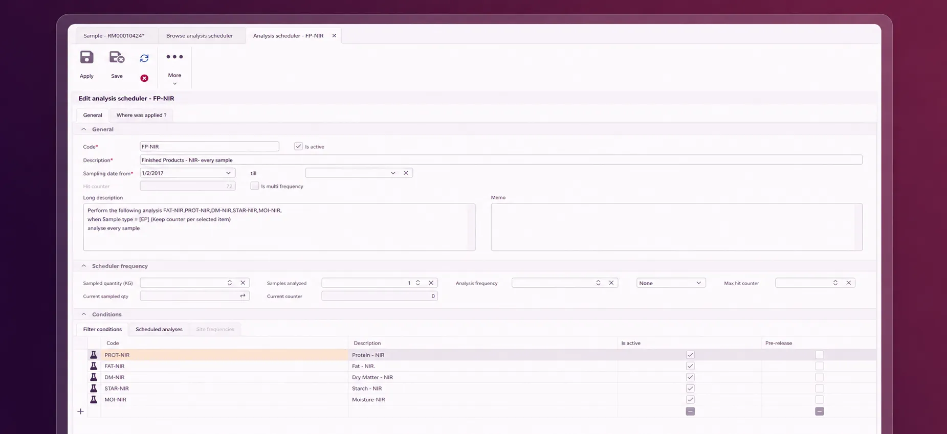 BESTMIX Recipe Management
