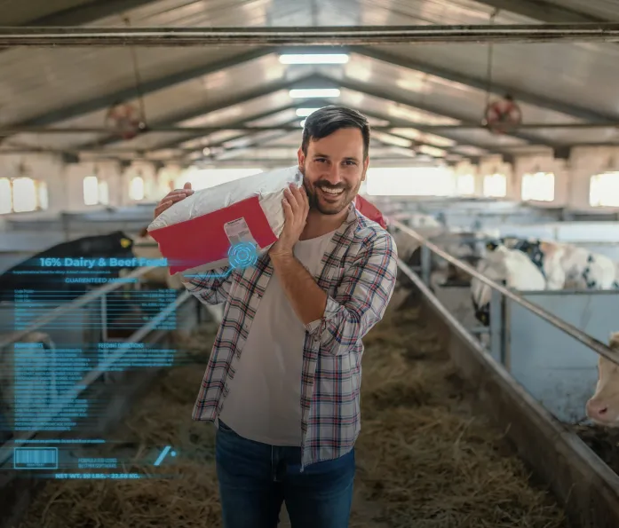 labeling in feed production